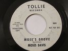 Moses Davis - Mose's Grove / For Dancers Only  (DJ) - SOUL 45