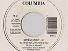 Mariah Carey - All I Want For Christmas / Sade - Paradise 7 inch PROMO