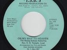 Deep Soul Gospel 45 - Rising Echoes - On My Way To Heaven - TSB's - VG++ killer
