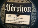 Vocalion 1613 Kansas City Kitty & Georgia Tom DO IT SOME MORE tough one  1931