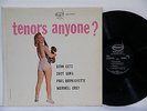 TENORS ANYONE LP OG 1958 LP STAN GETZ Zoot Sims PAUL QUINICHETTE Cheesecake