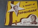 NIGHT AT JOAQUIN GARAY'S COPACABANA w/ AL WALLACE Rare LATIN 78 RPM SET