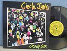 THE CIRCLE JERKS- Group Sex LP (1982 Vinyl Ex-, FLP-1002) PUNK Germs/X-Ray Spex
