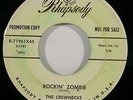 Weird rock n roll horror 45   CREWNECKS “Rockin’ Zombie” on RHAPSODY nice HEAR