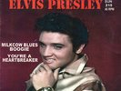 ELVIS PRESLEY=UK=MINT RUBY  RED VINYL=RARE SUN 45=MILKCOW BLUES BOOGIE =7