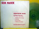 IRON MAIDEN Demonstration Record RARE 1982 LIVE IN NEW YORK, USA, CLEAR VINYL LP