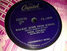 GENE VINCENT :   WALKIN' HOME FROM SCHOOL  /  I GOT A BABY.    UK 78rpm (1958)