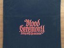 Blood Ceremony - Living with the Ancients DIE HARD cloth bag, red/black /100