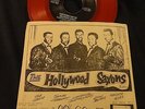 The HOLLYWOOD SAXONS super rare 1968 4 Song EP RED VINYL Action Pac / strong VG+