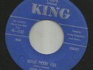 ROCKABILLY R&B -TEDDY HUMPHRIES-- GUITAR PICKIN FOOL  --HEAR BOTH -1959 KING