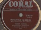 78 Rpm Teresa Brewer I Just Can't Wait Till Christmas / Too Fat For The Chimney