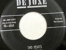 THE CHARMS 45 Two Hearts / The First Time We Met DELUXE Doo Wop #BB1213