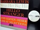 BARBARA LEWIS sings her big hit HELLO STRANGER white label promo LP 8086