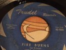 Rare Northern Soul 45 Rpm Kim Karter Fire Burns Trudel Records