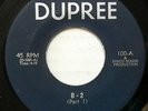 DUPREE 45 B-2 Rare Afro Caribbean Island Funk RED WAX Mint HEAR IT #C 665