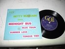 BETTY MCQUADE - SINGS MIDNIGHT BUS - RARE AUSSIE ROCKABILLY GO GEP1006 EP 1966