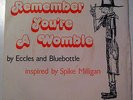 Remember You're A Womble By Spike Milligan Goons 45 Single Monty Python Novelty