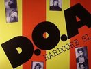 DOA - Hardcore 81 - red vinyl LP + poster