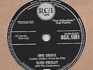 CLASSIC ELVIS PRESLEY  78 rpm  KING CREOLE / DIXIELAND ROCK  UK RCA 1081 EX+/M-