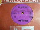 THE BEATLES OZ ONLY PURPLE PARLOPHONE=SHE LOVES YOU