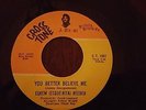 ESKEW ESQUERITA REEDER - YOU BETTER BELIEVE ME - RARE SOUL R&B 45 CROSS TONE NM