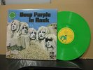 DEEP PURPLE GREEN VINYL LP IN ROCK
