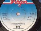 XTC. Science Friction. Ultra rare UK withdrawn 7'' virgin label. Punk, New Wave