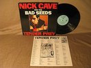 Original 1988 NICK CAVE & THE BAD SEEDS Tender Prey LP Record Germany NM Vinyl