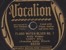 **RARE** Casey Bill Weldon - Flood Water Blues 1 & 2 (Vocalion 03220) Fair 1936