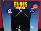 Factory Sealed ELVIS PRESLEY Moody Blue 1977 RCA Blue Vinyl LP w PROMO STICKERS
