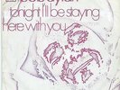 BOB DYLAN ‘TONIGHT I’ll BE STAYING HERE WITH YOU’ HOLLAND PS 45 VINYL