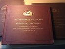 Winston Churchill Recordings - Progress of the war  21 Record set in 3 volumes