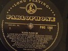 The Beatles Please Please Me black and gold 1st press lp dick james credits