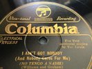 TED LEWIS 78rpm I Aint Got Nobody A Good Man Is Hard To Find COLUMBIA 1428D Mint