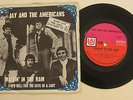 JAY AND THE AMERICANS WALKIN' IN THE RAIN  ISRAELI 7' PS 45 HEBREW PRINT COVER