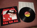 vinilo lp de METALLICA, kill em all, ediccion uk 1983