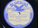 78 RPM -- Clifford Hayes' Stompers/Bennie Moten KC Orch, Bluebird 6204, E+