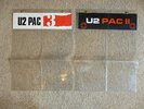 U2 Empty PAC II PAC 3 Sleeves for 7 inch Singles