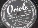 Django Reinhardt. ' Sweet Sue, just you. '