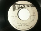 ANDY & JOEY - you're wondering now b/w version - STUDIO 1