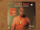 RARE SEALED 2PAC TUPAC SHAKUR HOW DO U WANT IT VINYL RECORD LP ORIGINAL 1996