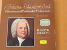 JS Bach Sonatas and Partitas Violin Henryk Szeryng DGG Box Set Vinyl NM