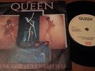 QUEEN - IRISH PRESS TRANSLUCENT EP - THANK GOD IT'S CHRISTMAS - 1984 EMI QUEEN 5
