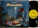 Walt Disney's Pinocchio; Orig. Soundtrack, 1956 Disneyland Records WDL-4002 RARE