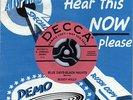 BUDDY HOLLY BLUE DAYS -BLACK NIGHTS U.S.A.  DECCA DEMO SAMPLE COPY 45=7