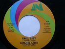 SOUL 45- GARLAND GREEN- ANGEL BABY/ YOU PLAYED ON A PLAYER UNI 55213  EX HEAR