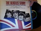 ORIG 1964 MONO double Lp album THE BEATLES STORY TBO-2222 John Lennon PLAYS VG+