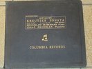 4 x 78 RPM - BEETHOVEN KREUTZER SONATA - HUBERMAN/FRIEDMAN - COLUMBIA LX 72/75
