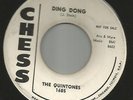 DOOWOP R&B  - QUINTONES - DING DONG --HEAR BOTH- 1958 PROMO CHESS