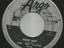 BLUES ROCKABILLY INSTRO- EARL HOOKER-  FROG HOP --HEAR BOTH- 1957 ARGO